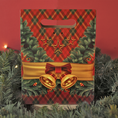 sacola boca de palhaco p com 10 un colecao sinos joy pack ambientada