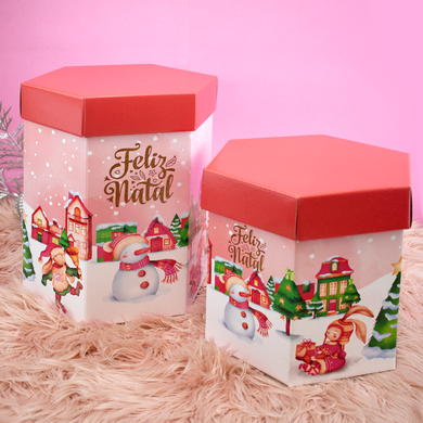 Caixa Sextavada - Joy Pack Embalagens - Joypack