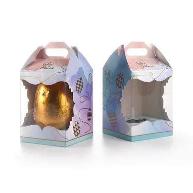 caixa para ovo em pe ate 1kg com 10 un colecao aquarela joy pack