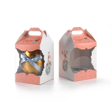 caixa para ovo em pe ate 1kg com 10 un colecao peach joy pack