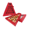 ref 4007 caixa triangulo 15 doces love fundo branco