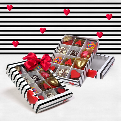 560 caixa 12 doces com visor