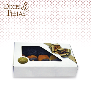 ref 1866 caixa p 15 doces c berco acetato e laco