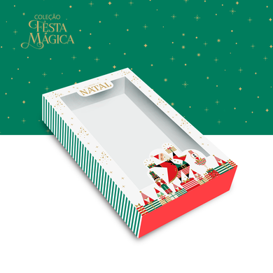 10219 caixa para trufas festa magica