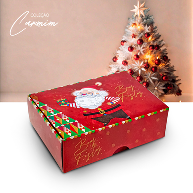 10196 caixa seis doces carmim