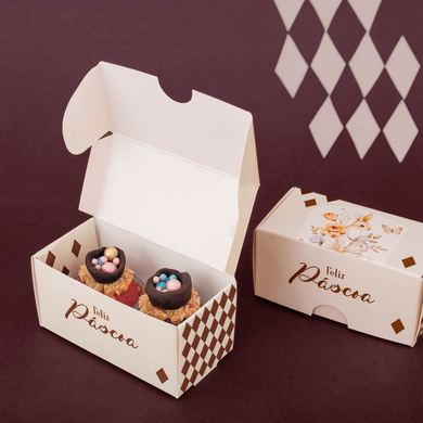 10567 caixa para 2 doces doce ternura