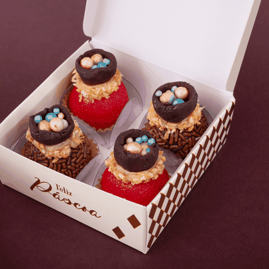 10568 caixa para 4 doces doce ternura