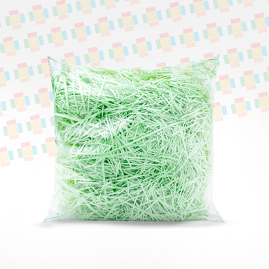10689 palha para cesta em papel verde