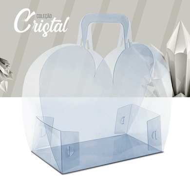 10715 colecao cristal bag coracao