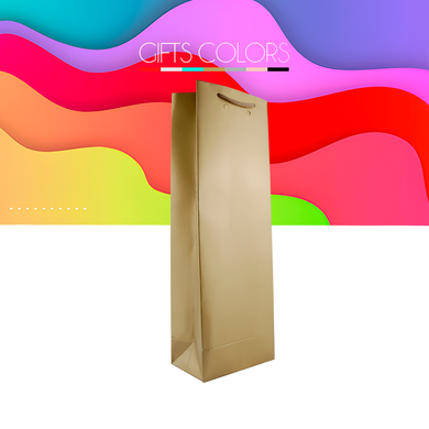 10527 sacola para garrafa ouro