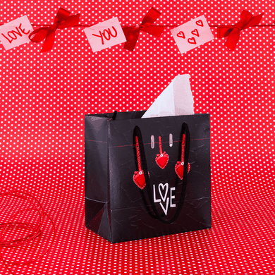 sacola com alc a pp com 10un colec a o fio corac a o