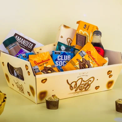 cesta bandeja m com 10un colec a o ma e corac a o joy pack