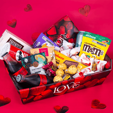 cesta bandeja g com 10un colec a o nosso amor joy pack