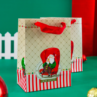 01 sacola xpp com 10un colecao noel joy pack